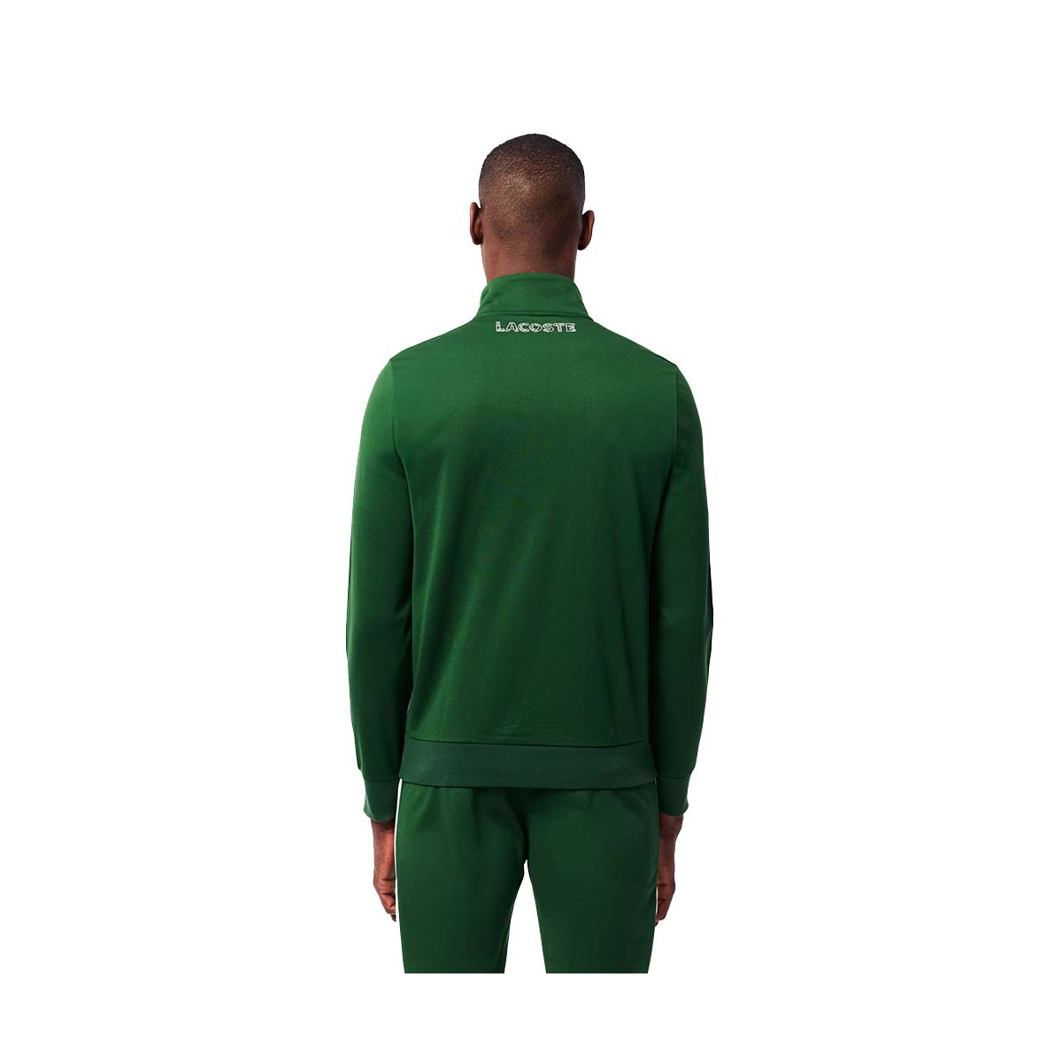 Veste zippée Lacoste Tennis Vert / Blanc