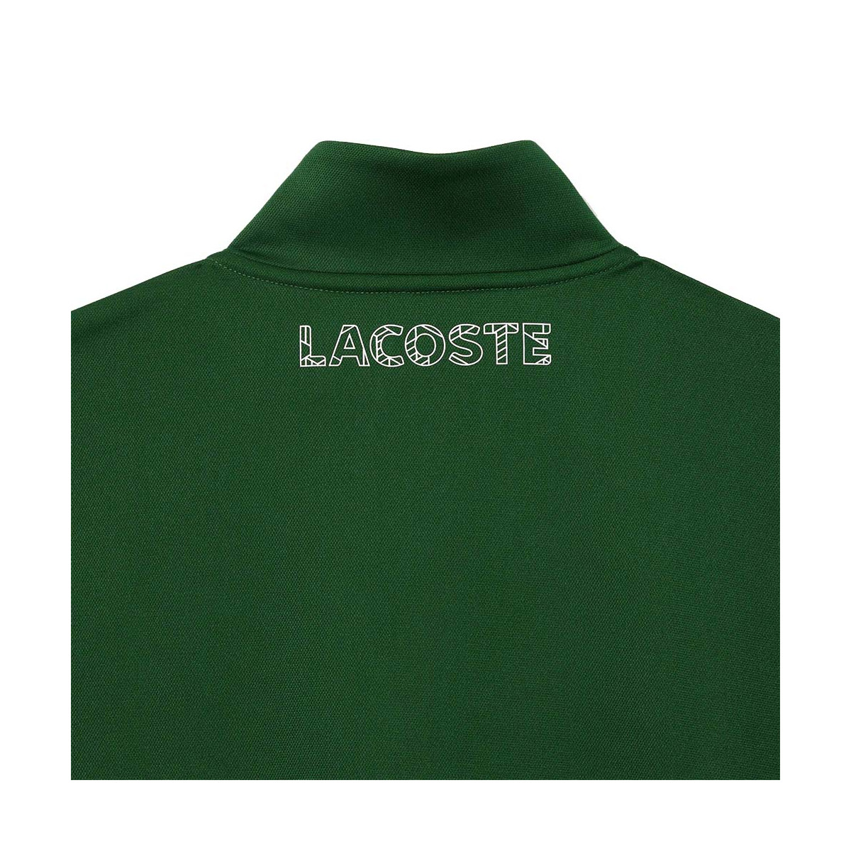 Veste zippée Lacoste Tennis Vert / Blanc
