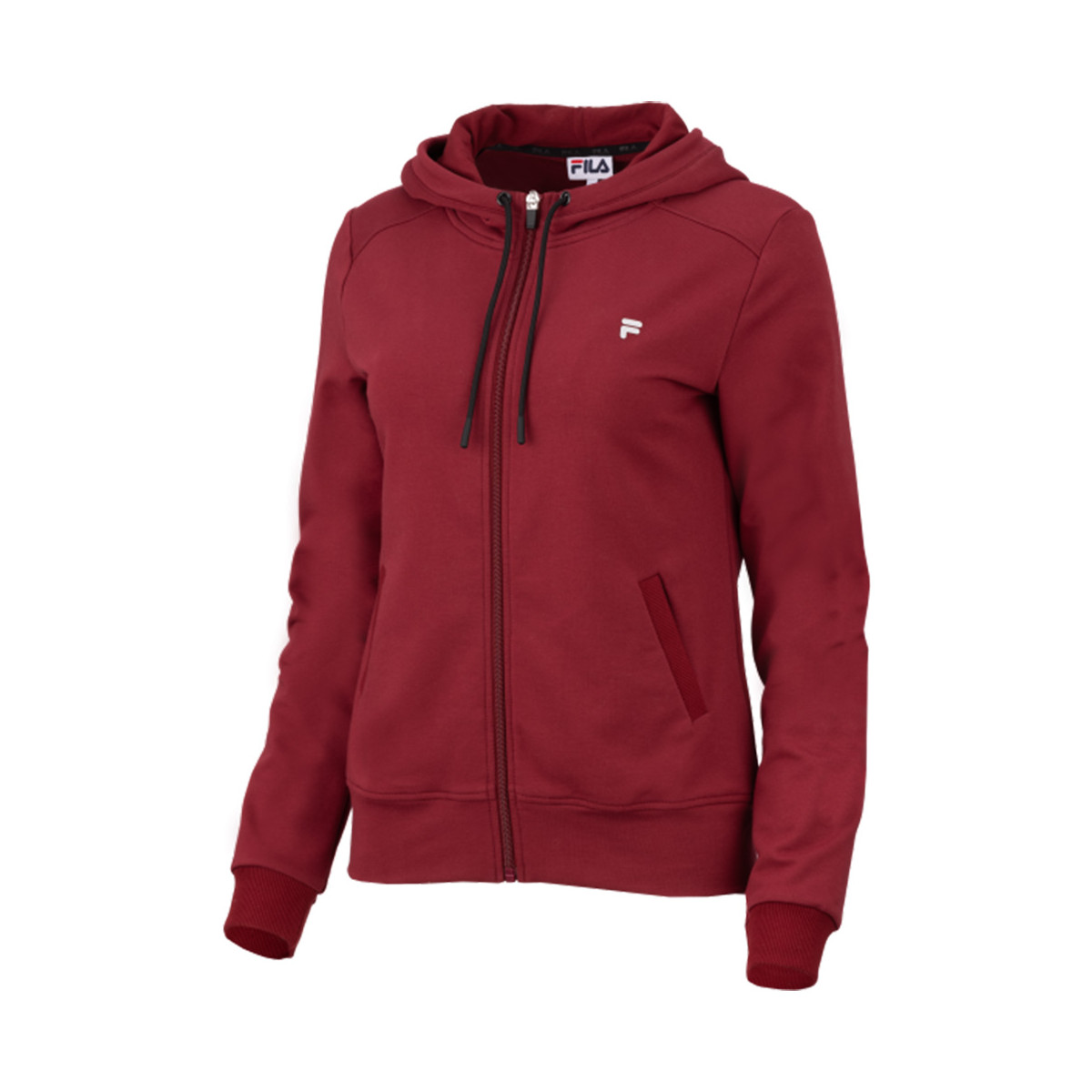 Veste à capuche Fila Hanni Bordeaux