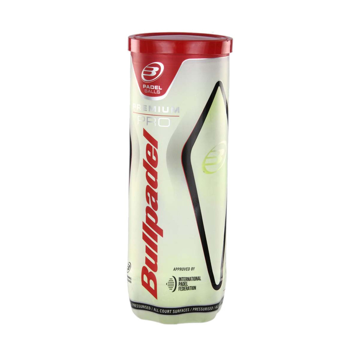Bullpadel Premium Pro 3 stuks geel