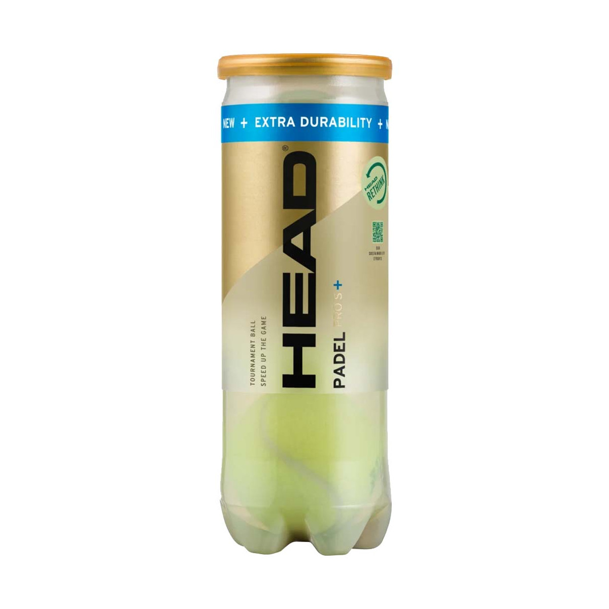 Head Padel Pro S 3 stuks geel