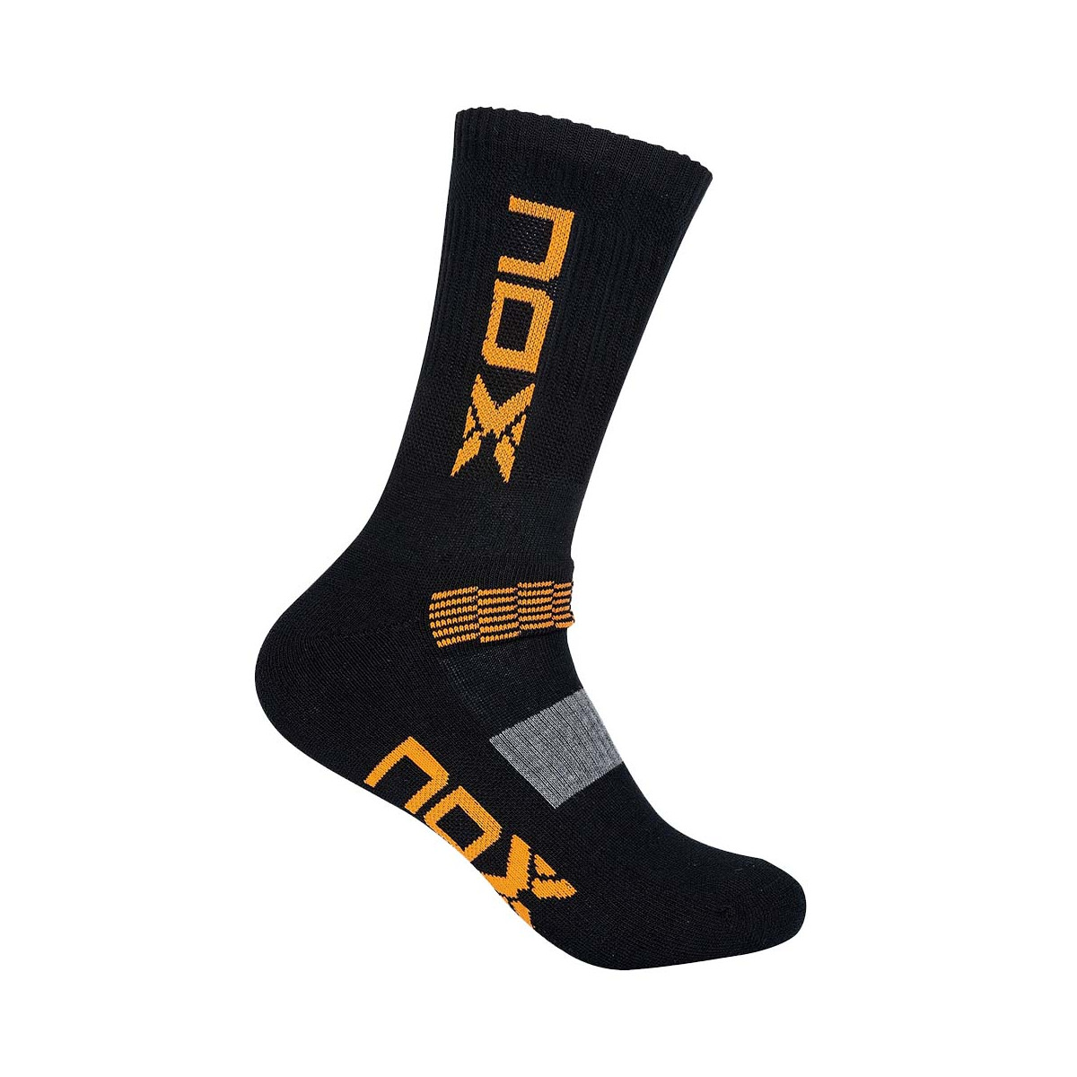 Chaussettes Nox Crew Noir / Orange