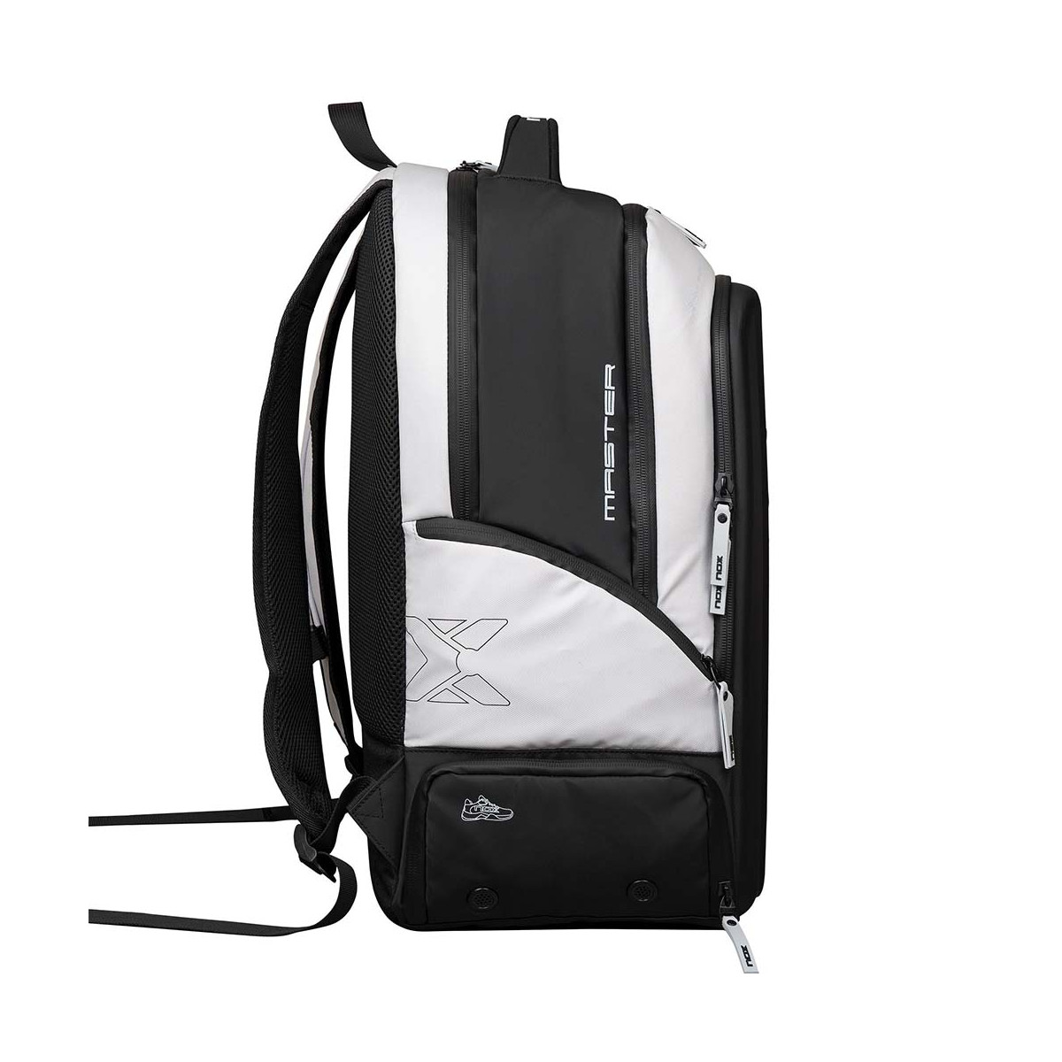 Nox Luxury Open Series Zwart / Rood rugzak