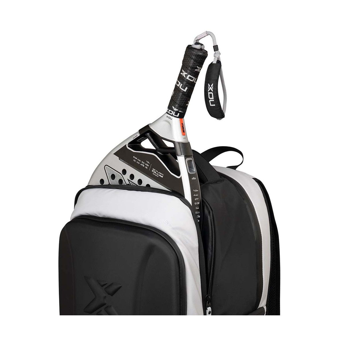 Sac à dos Nox Luxury Master Series Blanc / Noir