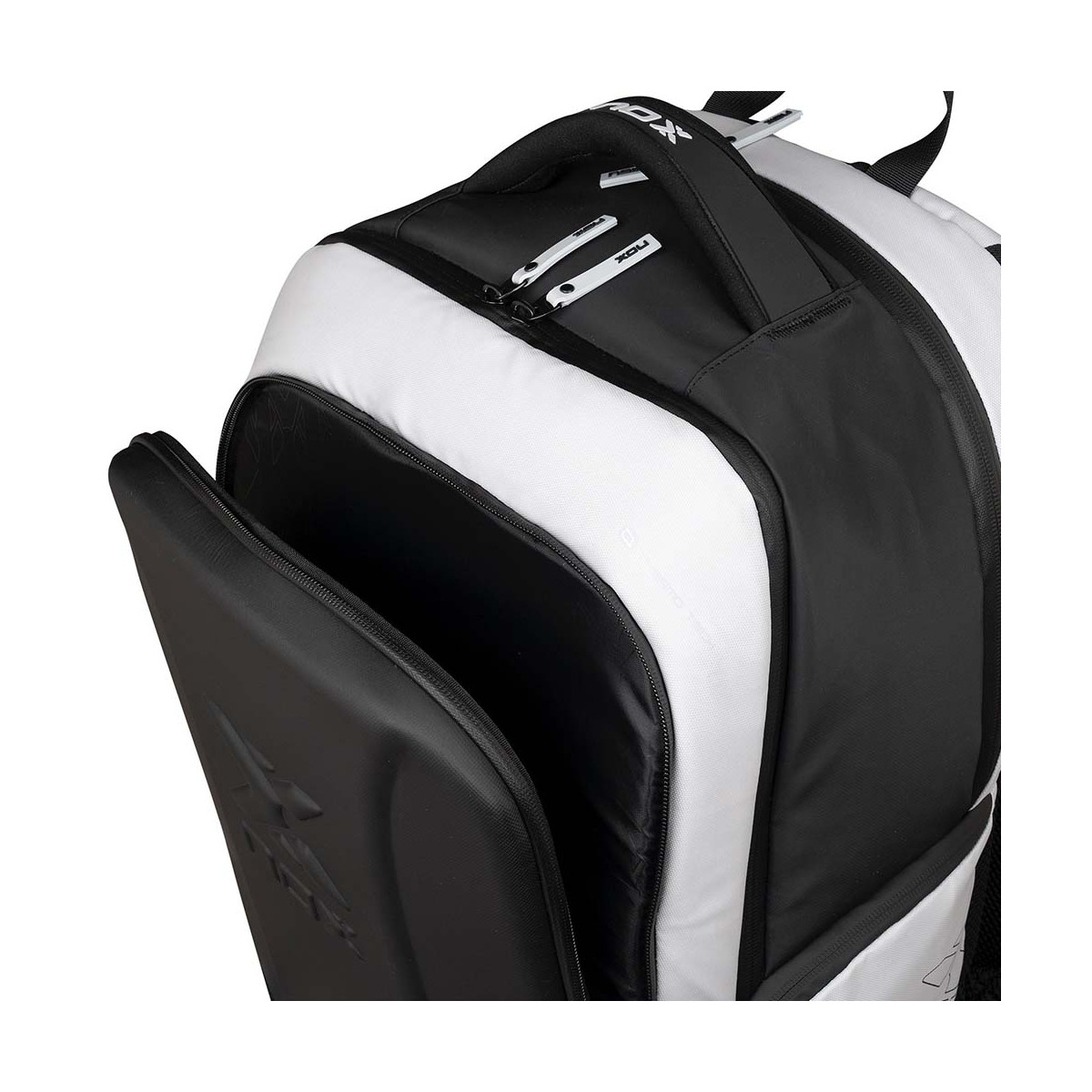 Nox Luxury Open Series Zwart / Rood rugzak