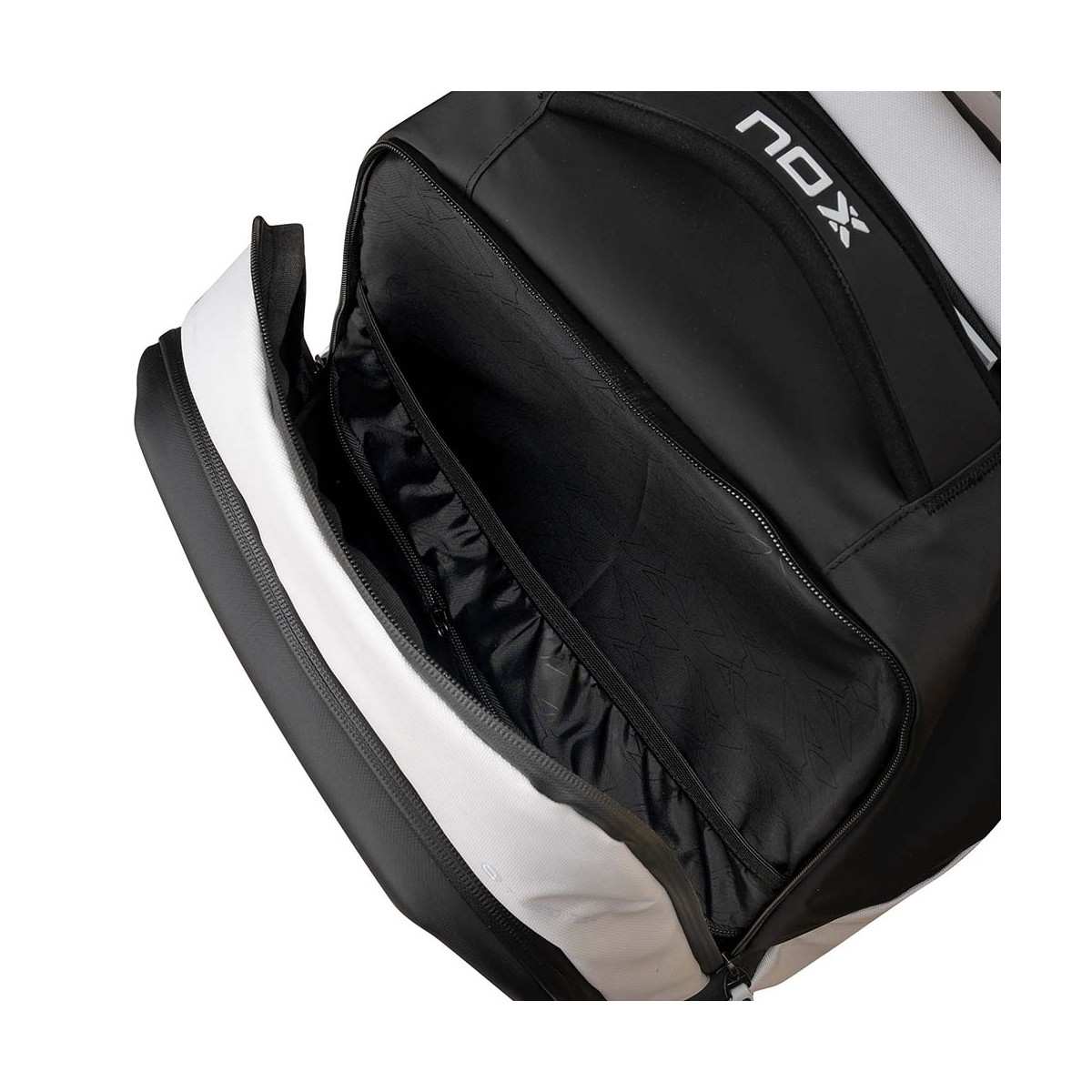 Nox Luxury Open Series Zwart / Rood rugzak