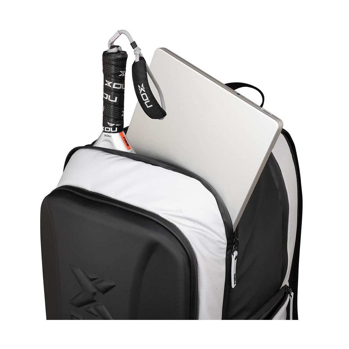 Nox Luxury Open Series Zwart / Rood rugzak