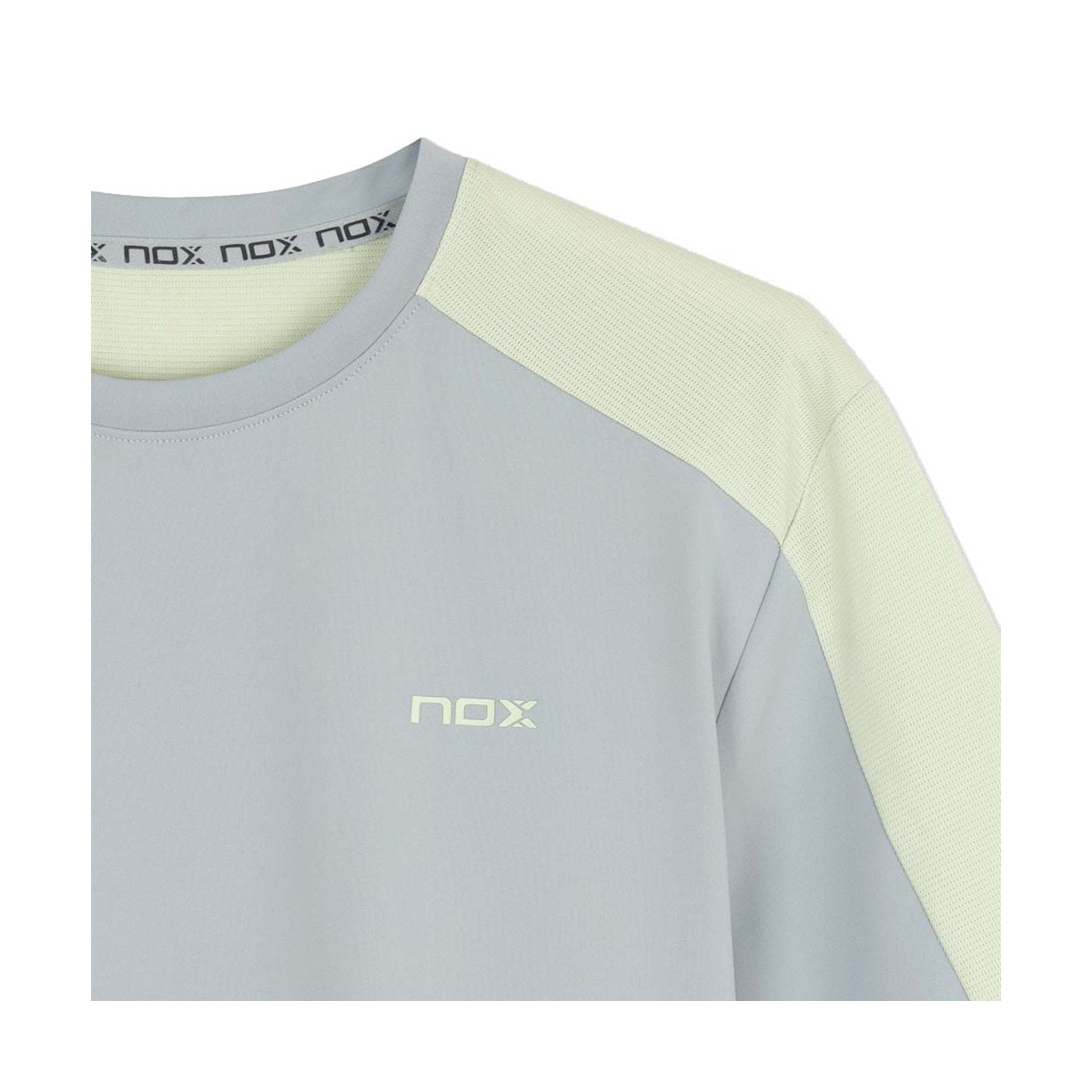 T-shirt Nox Pro Gris clair / Vert