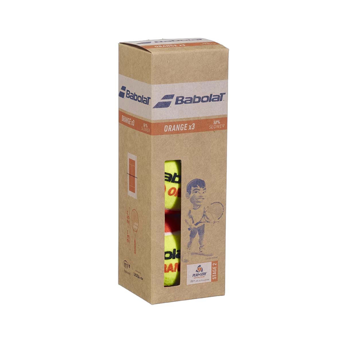Babolat Orange 3 Stuks Geel