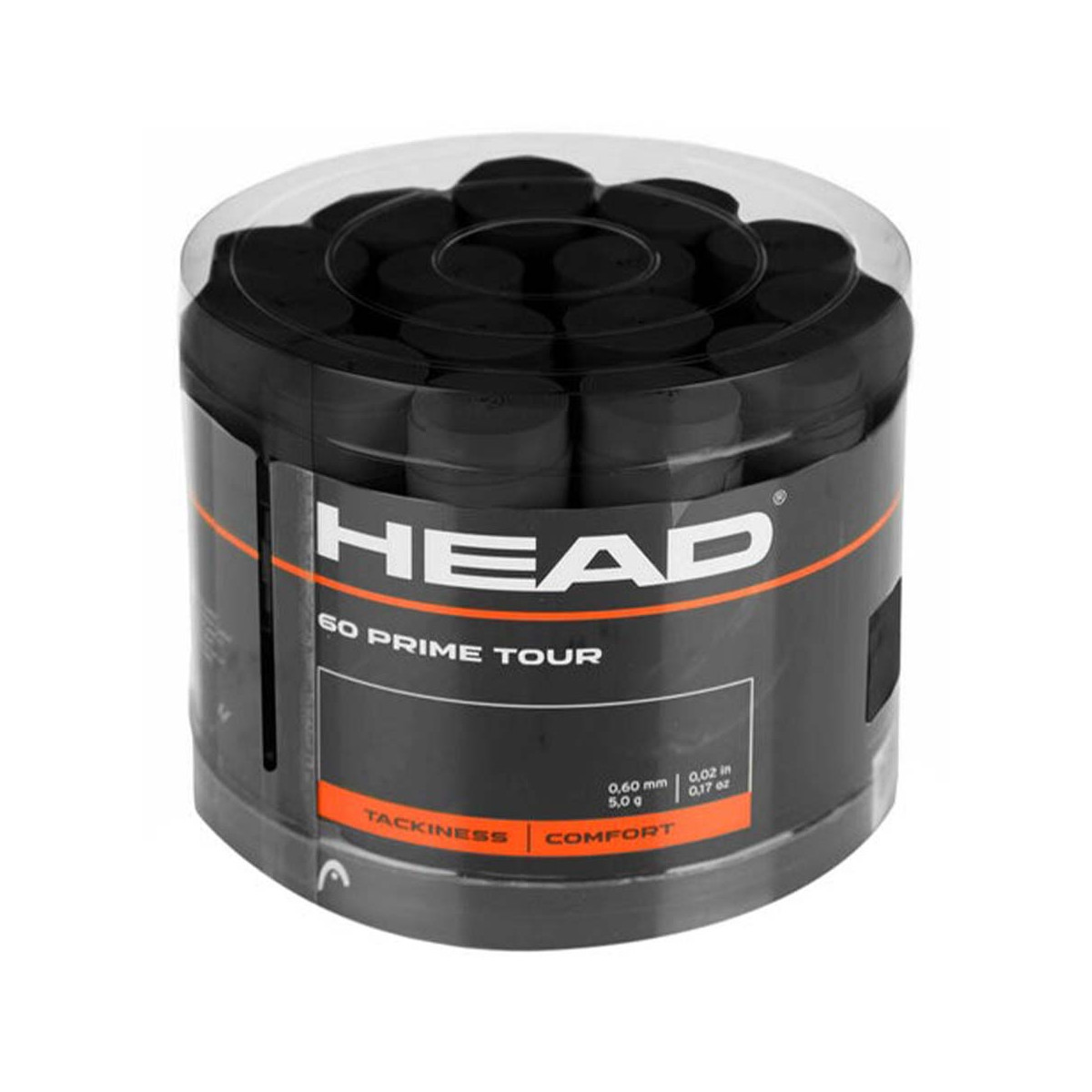 copy ofHead Overgrip Prime Tour x 60 Oranje