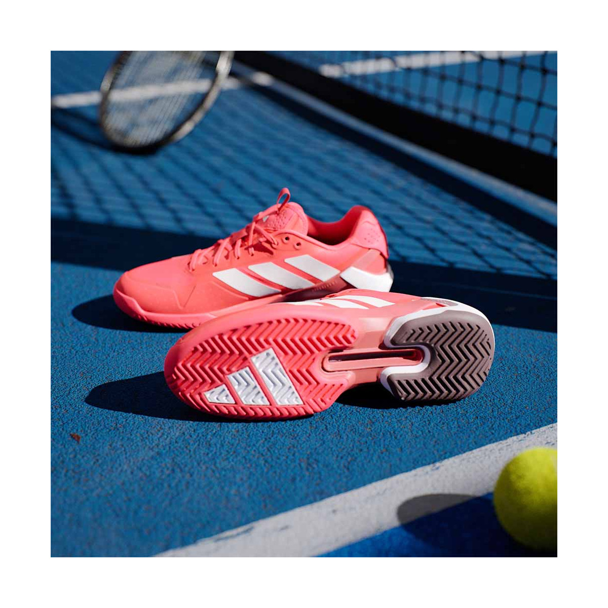 Chaussures Adidas Adizero Ubersonic 5 Rouge