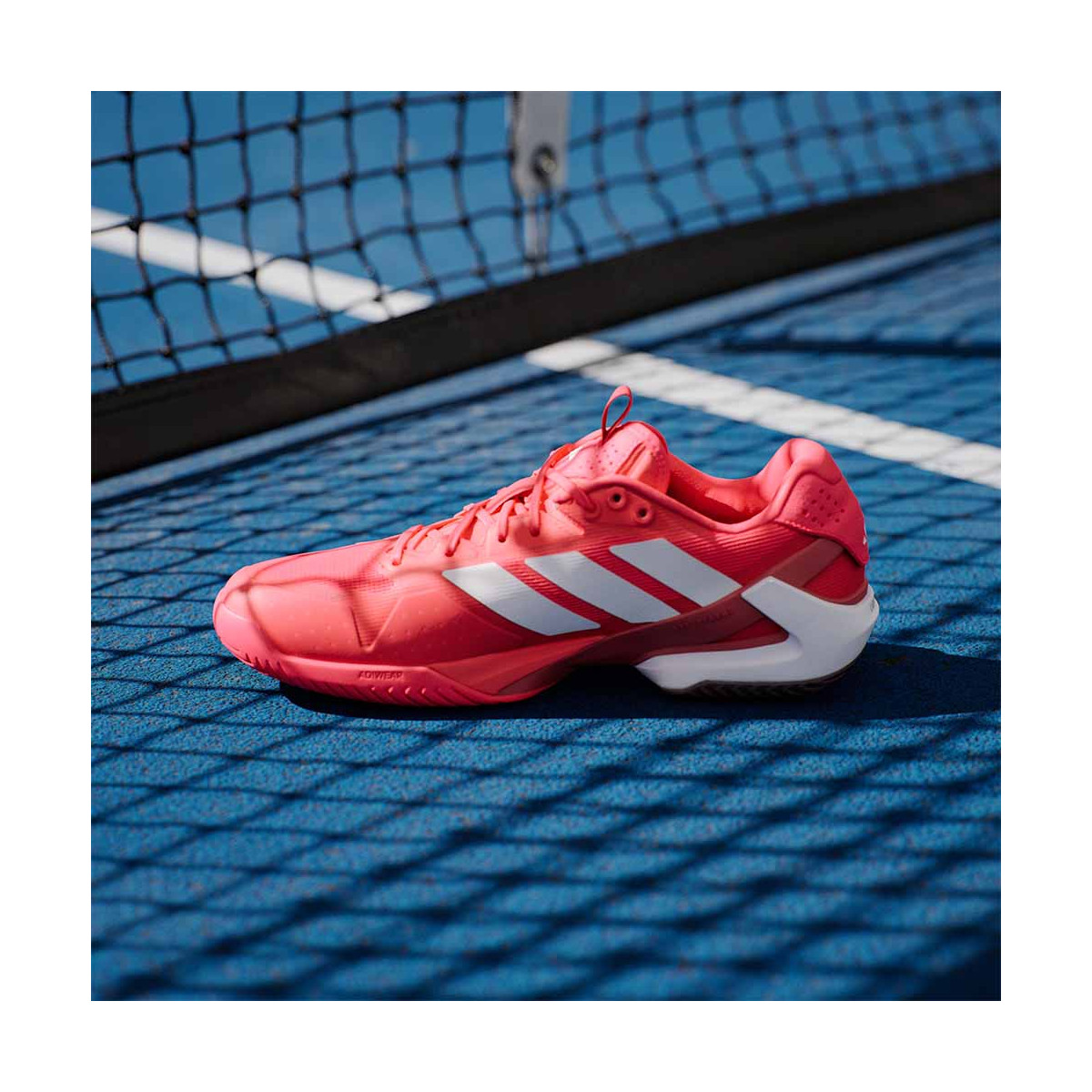 Chaussures Adidas Adizero Ubersonic 5 Rouge
