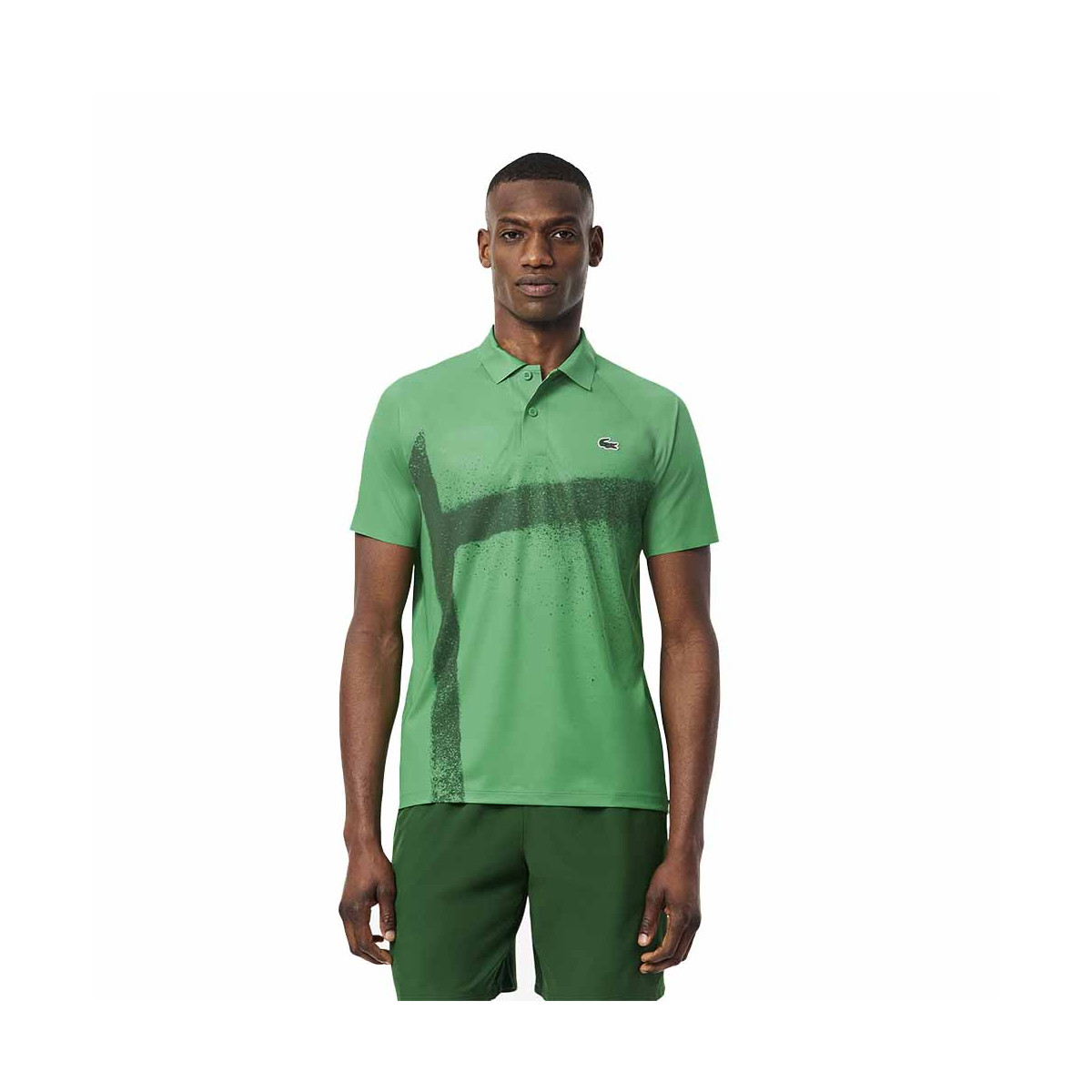 copy ofLacoste Tennis Novak Djokovic Player Blauw / Wit Polo