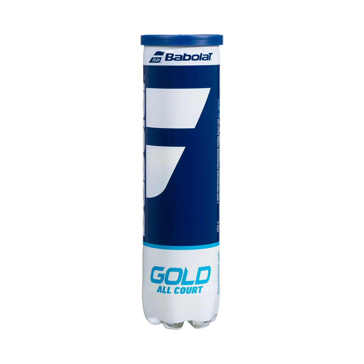 Babolat Gold All Court 4 Stuks Geel