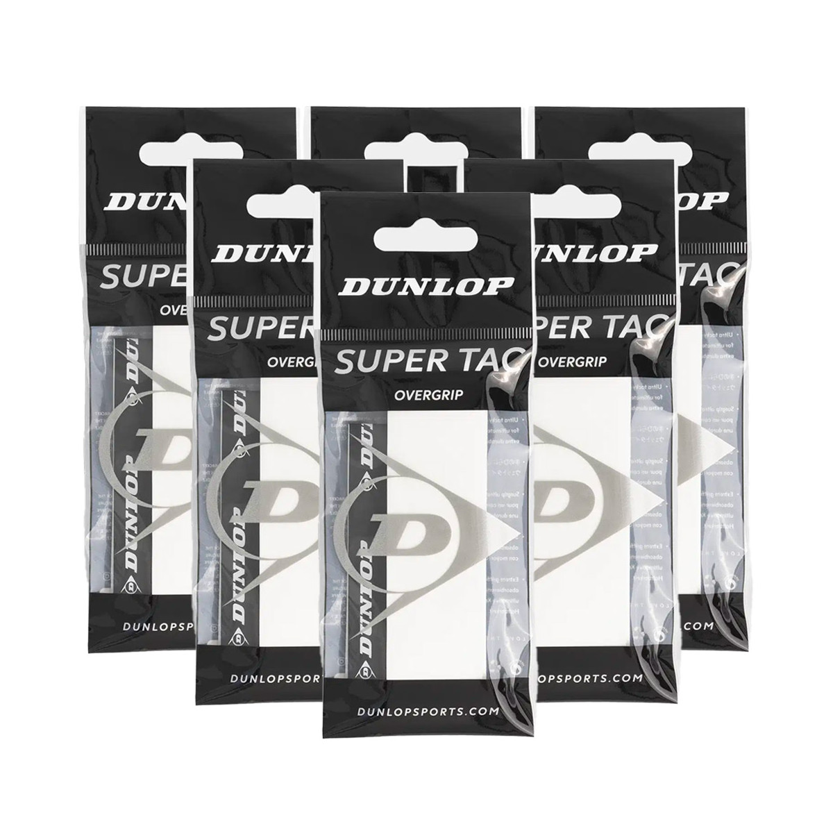 Dunlop Super Tac Wit Overgrips x 3