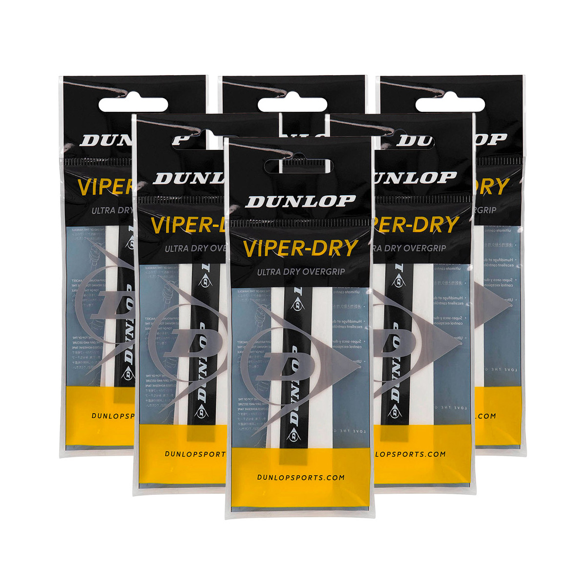 Dunlop Viper-Dry Wit Overgrips x 30