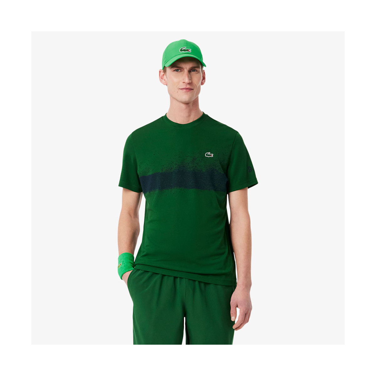 Casquette Lacoste Sport Djokovic Vert