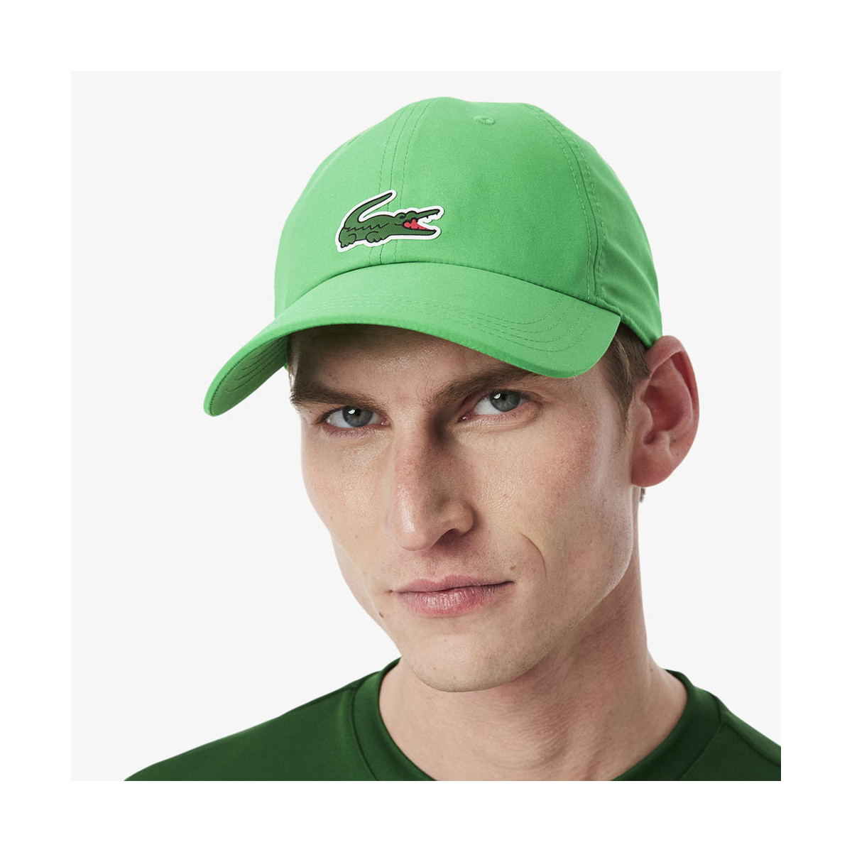 Casquette Lacoste Sport Djokovic Vert