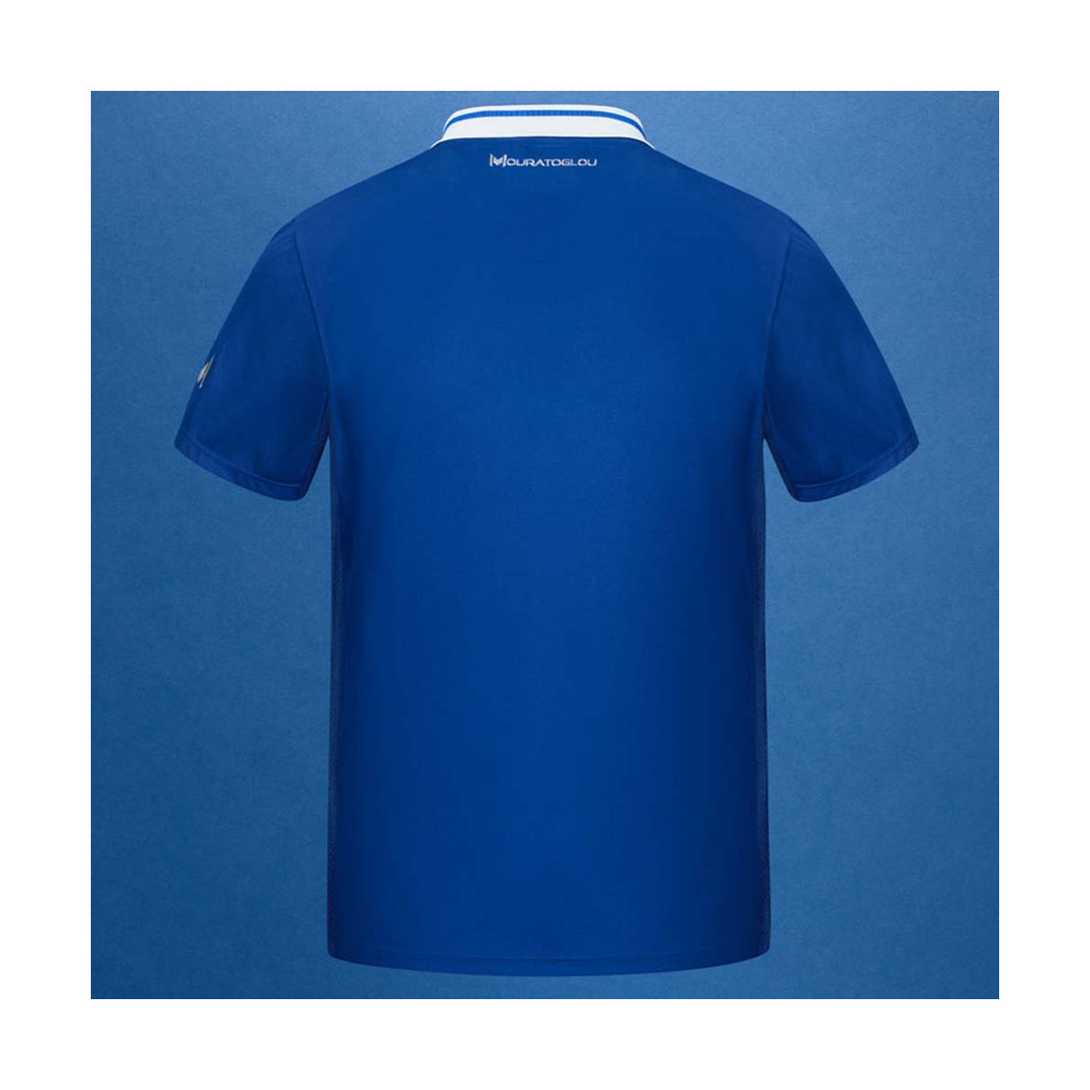 Polo Mouratoglou Match Melbourne Blanc / Bleu
