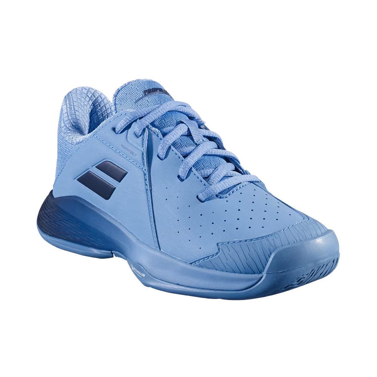Chaussures Babolat Propulse All Court Junior Blanc / Bleu