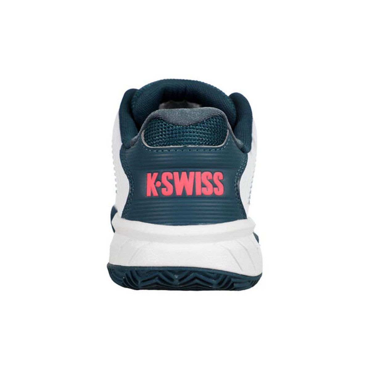 Chaussures K-Swiss Hypercourt Express 2 Junior Blanc / Bleu marine
