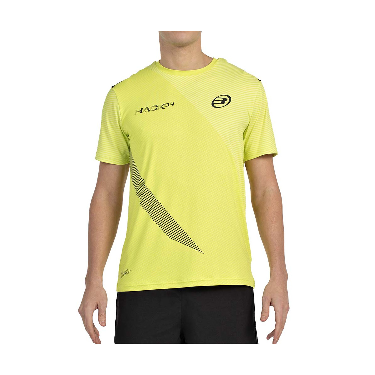 T-shirt Bullpadel Paquito Navarro 25V Jaune