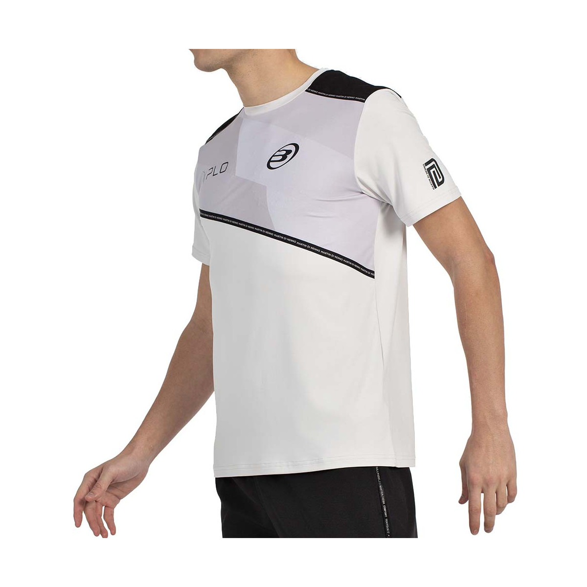 T-shirt Bullpadel Martín Di Nenno 25V Gris