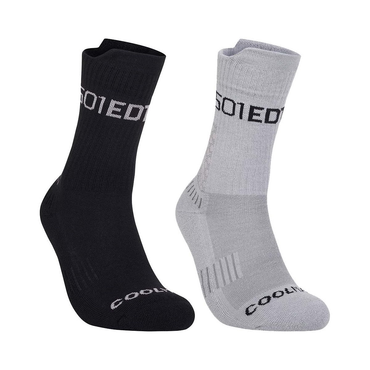 Chaussettes Bullpadel BP25PR Noir / Gris (2 paires)