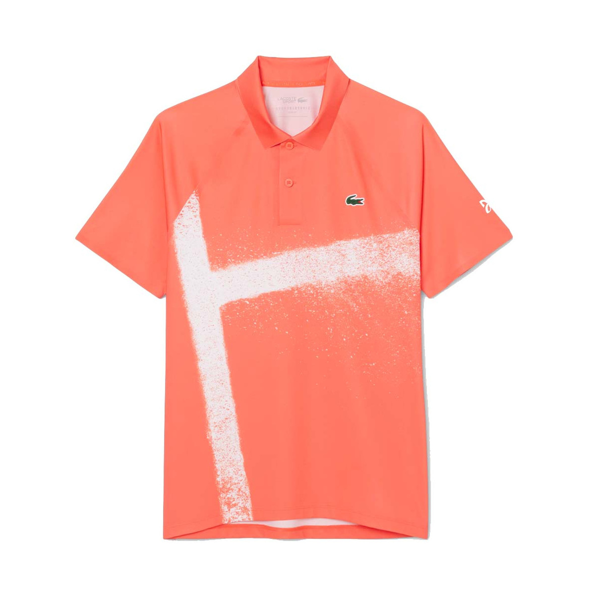 Polo Lacoste Tennis Novak Djokovic Player Rouge / Blanc