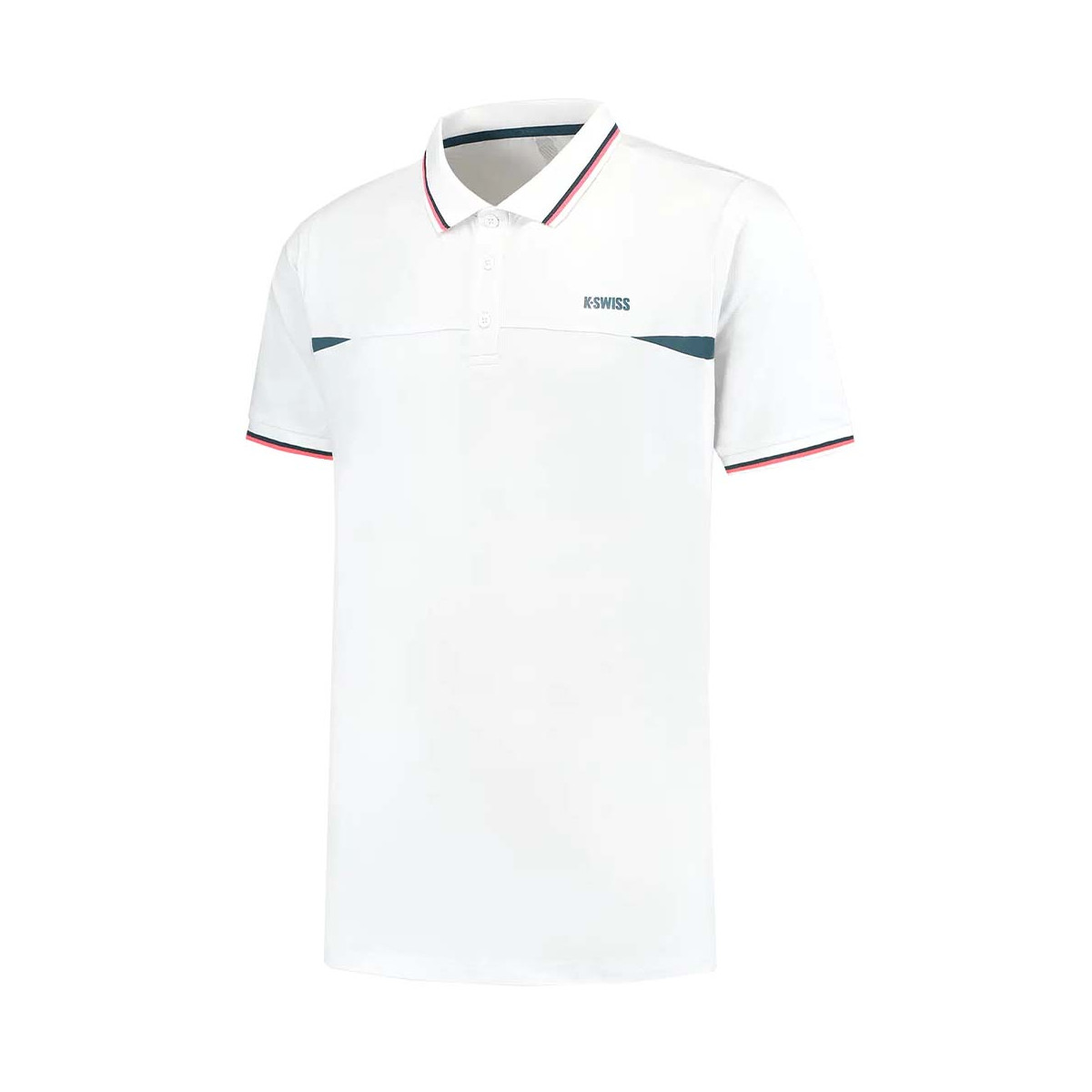 Polo K-Swiss Hypercourt Blanc