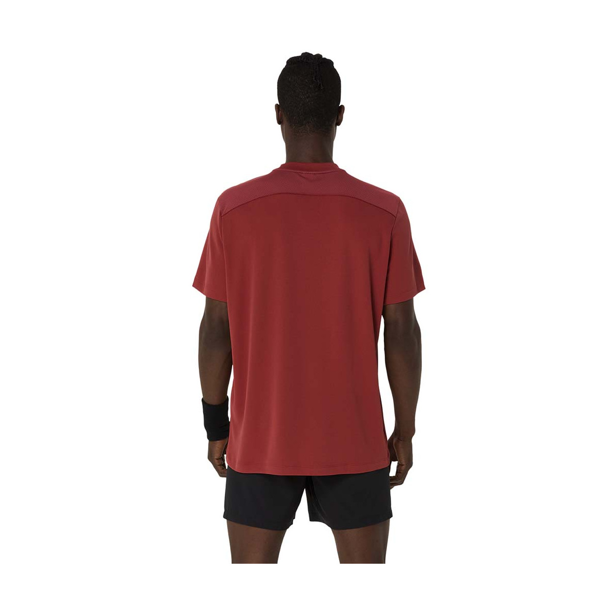 Asics Court SS T-Shirt Marineblauw