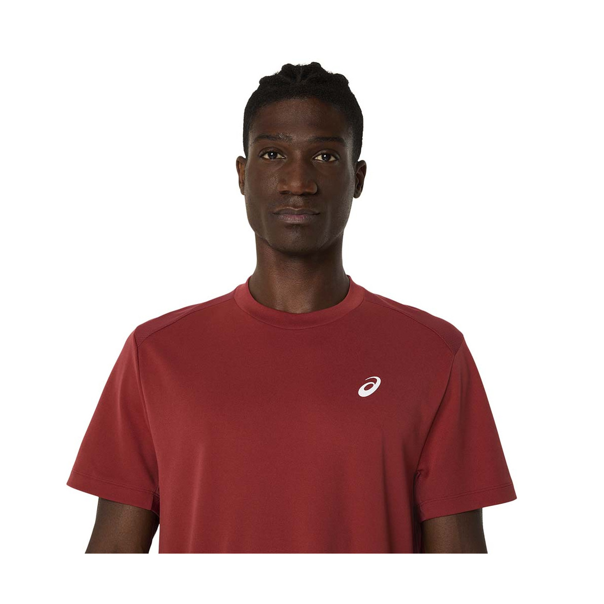 Asics Court SS T-Shirt Marineblauw