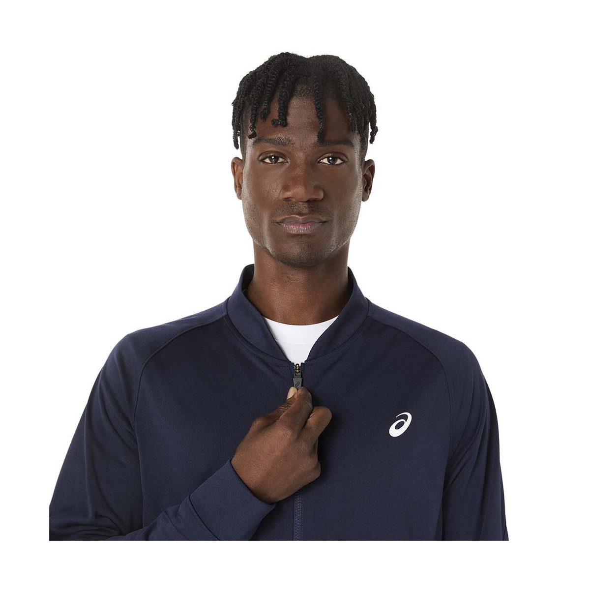 Veste Asics Court Warm-Up Bleu marine