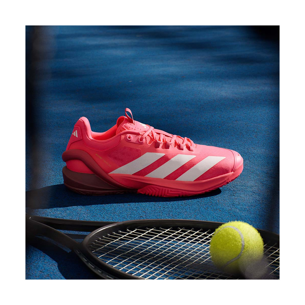 Chaussures Adidas Adizero Cybersonic Rouge