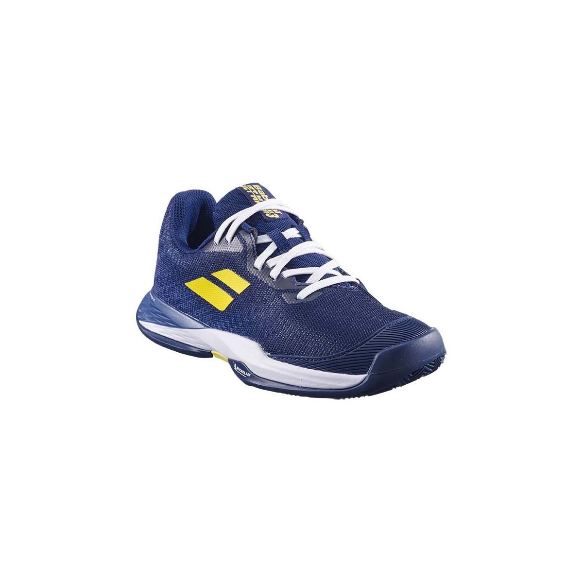 Chaussures Babolat Jet Mach 3 All Court Junior Bleu marine