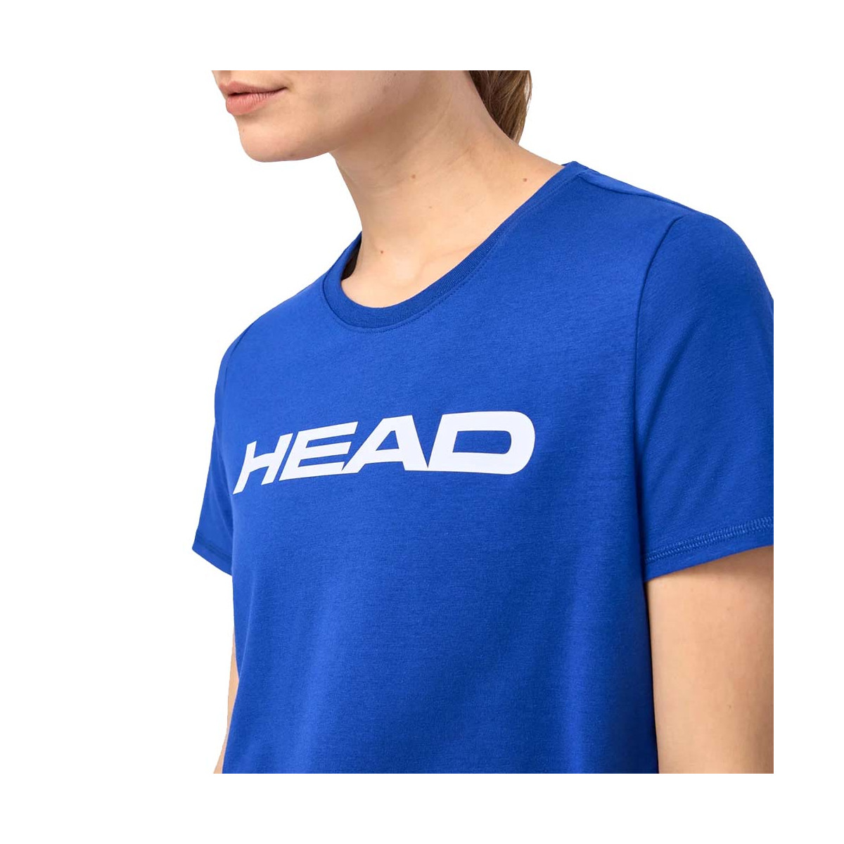 T-Shirt Head Club Original Femme Bleu