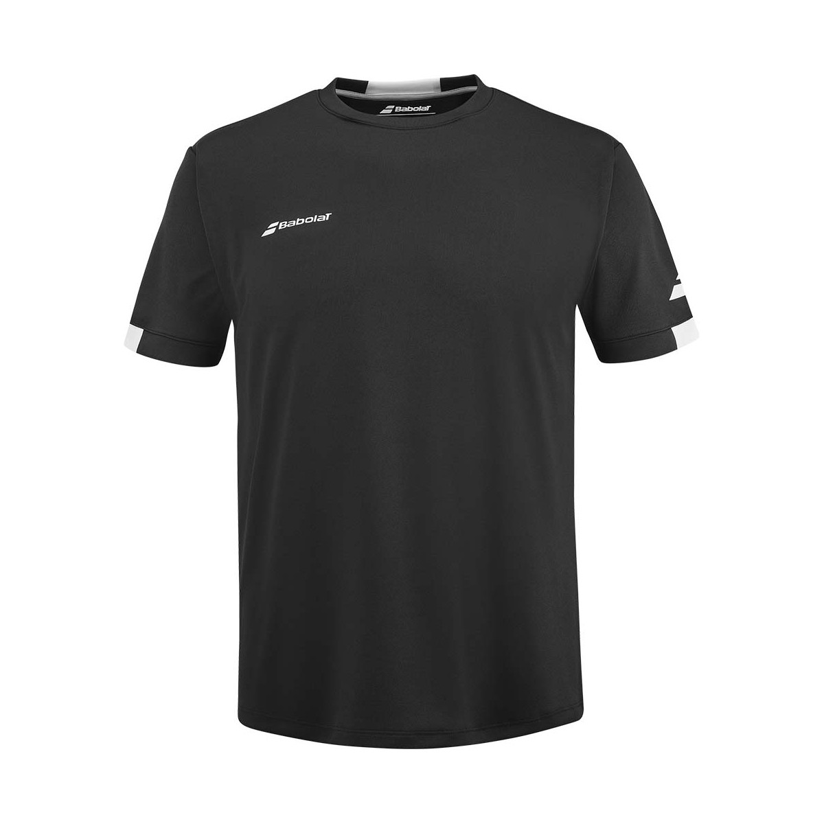 T-Shirt Babolat Play Crew Neck Noir