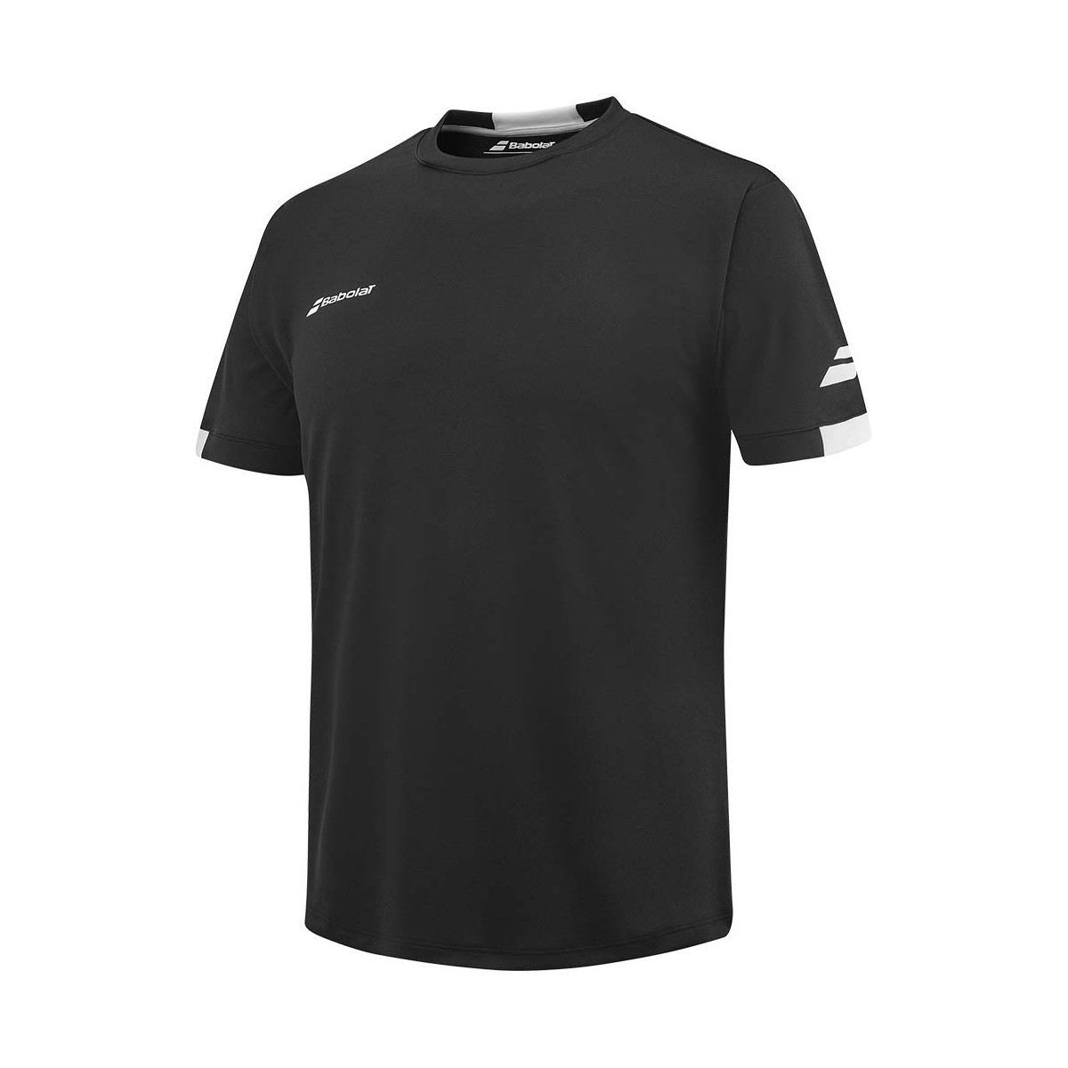 T-Shirt Babolat Play Crew Neck Noir