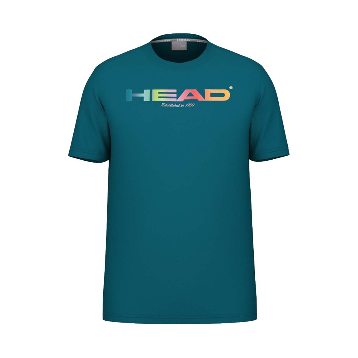 T-Shirt Head Rainbow Sarcelle