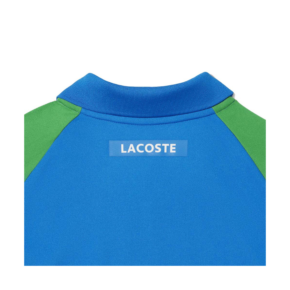 Polo Lacoste Tennis Color-Block Ultra Dry Bleu azur / Vert