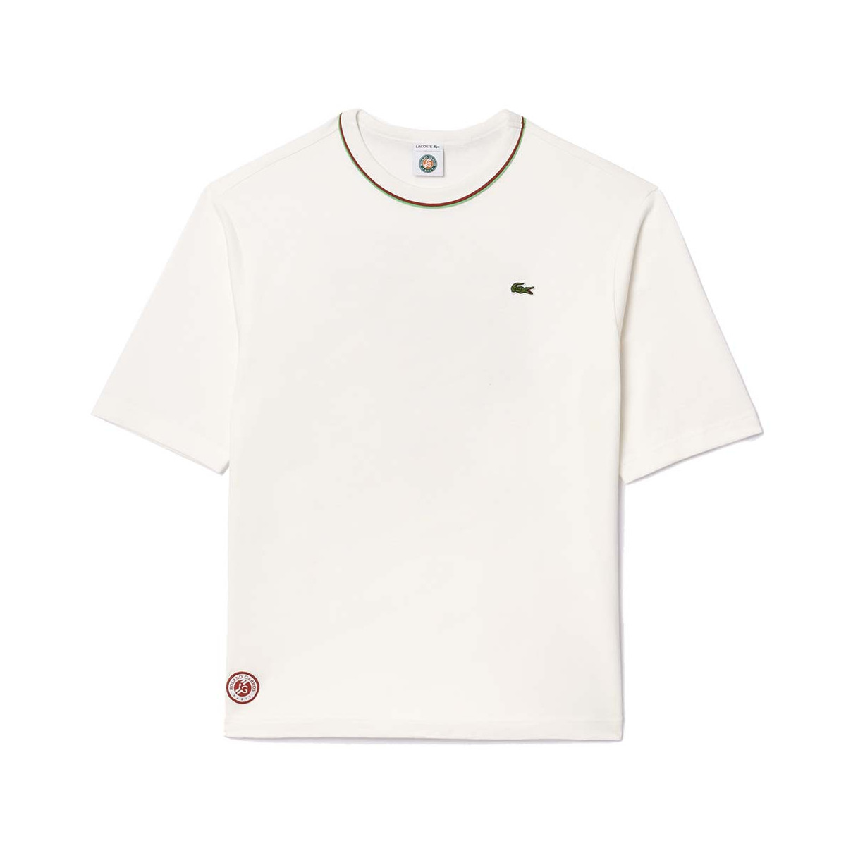 Lacoste Sport Roland Garros Oranje T-shirt
