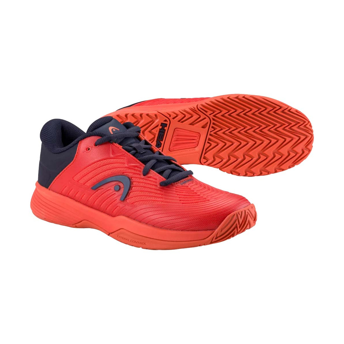 Chaussures Head Revolt Pro 4.5 Junior Rouge / Bleu foncé