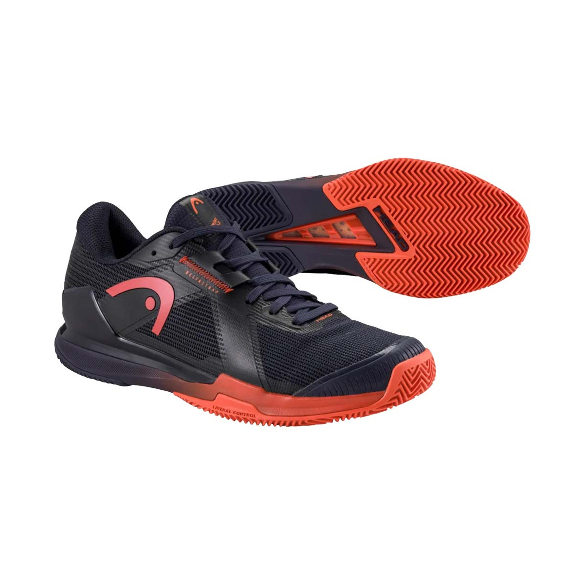 Head Sprint Pro 4.0 Donkerblauw / Rood Shoenen