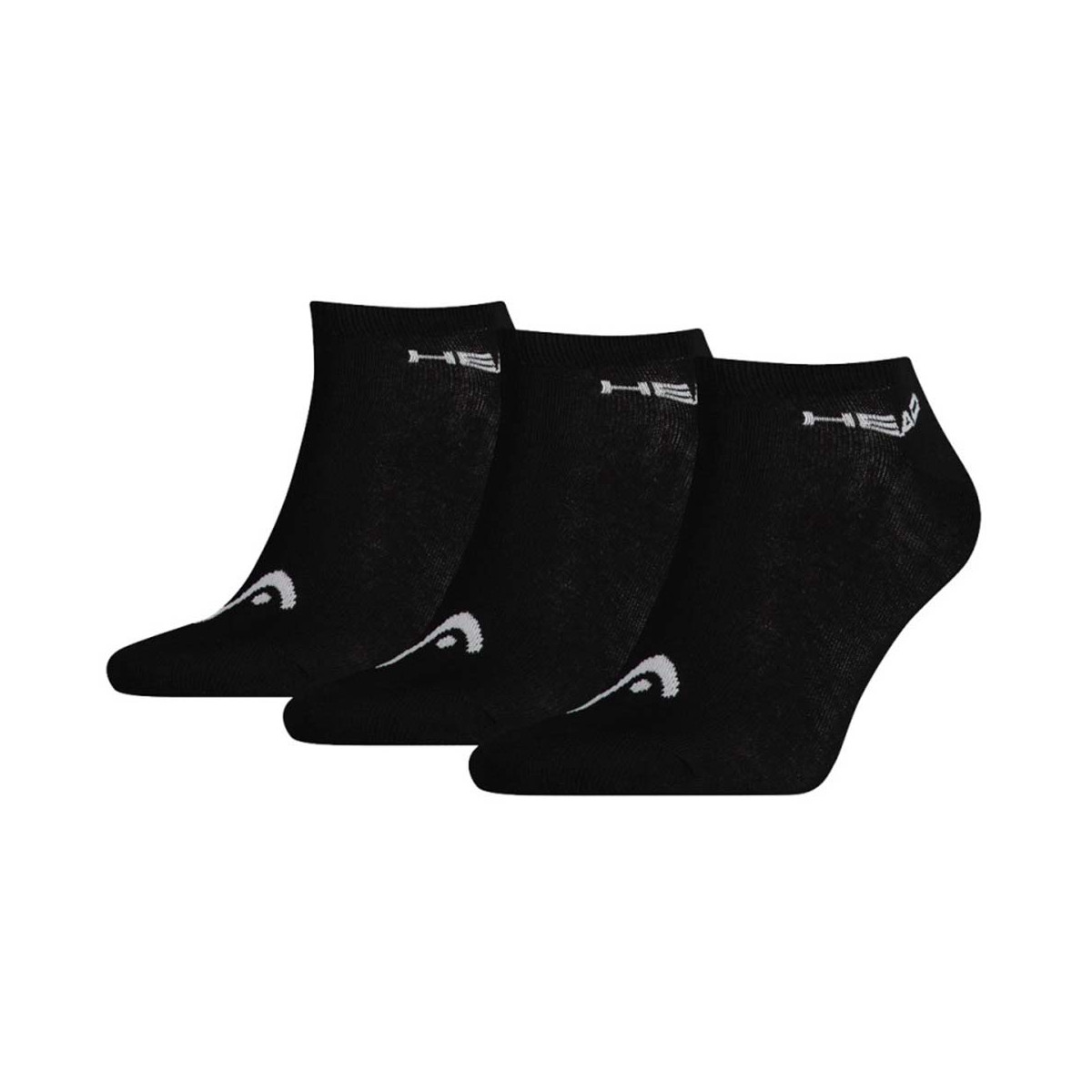 Chaussettes basses Head Training x 3 Noir
