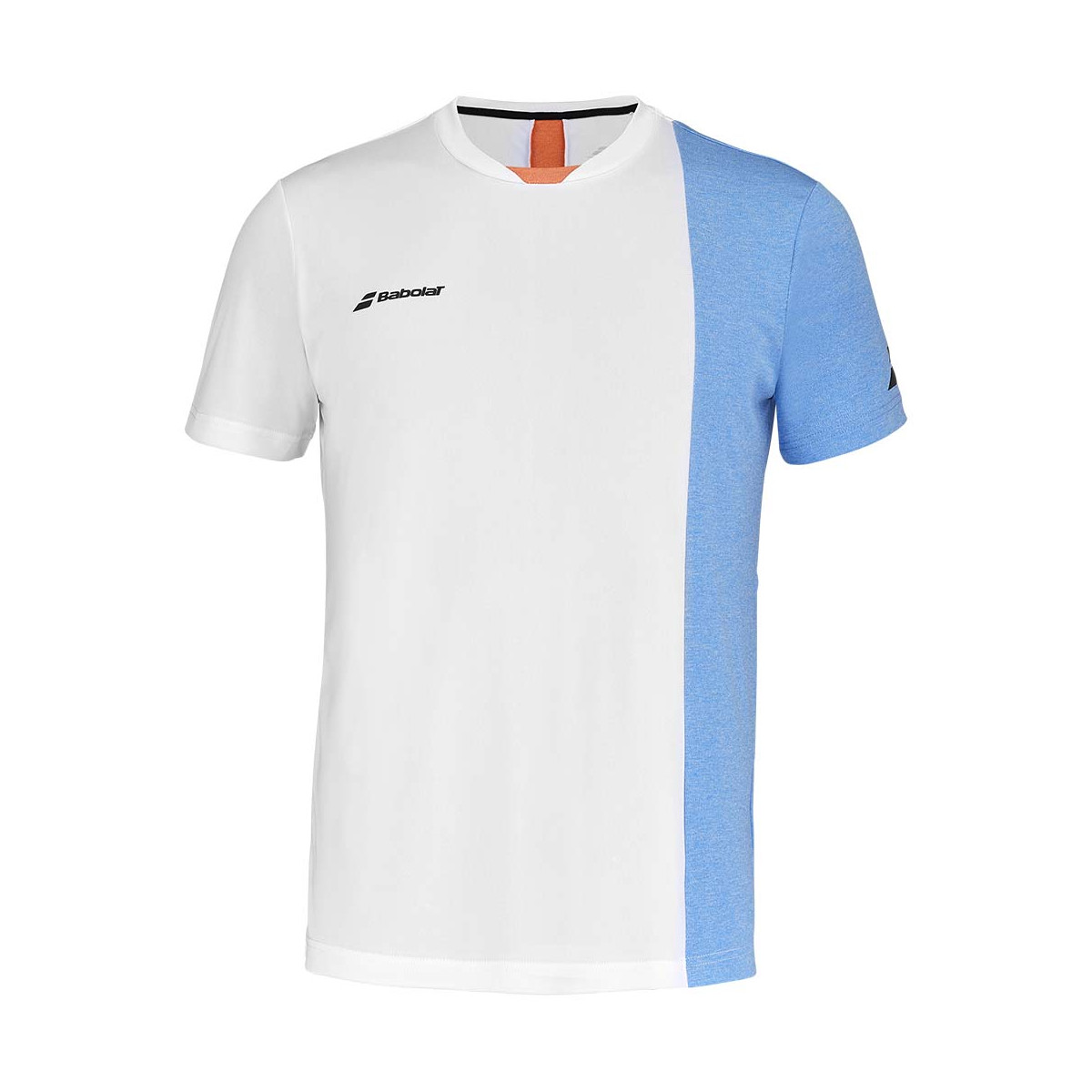 Babolat Play Crew Neck Wit T-Shirt