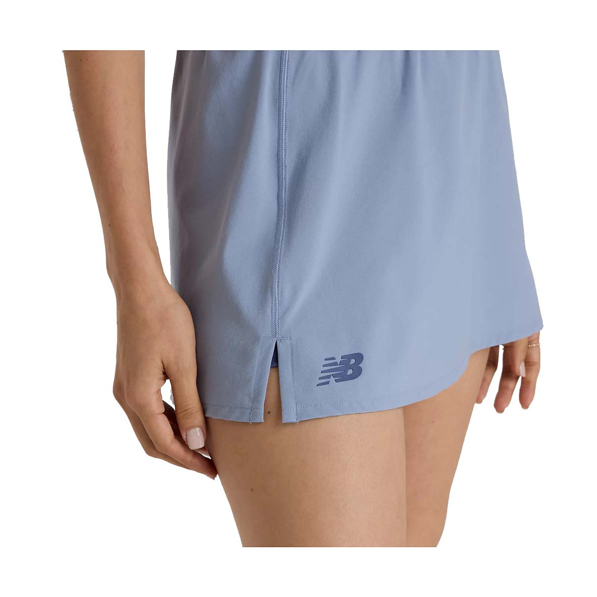 Jupe New Balance Tournament Bleu gris