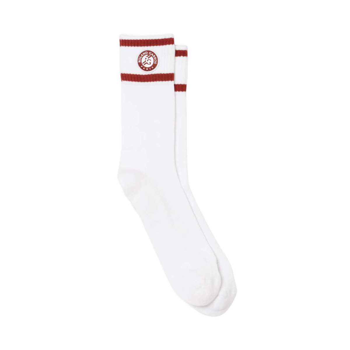 Lacoste Roland Garros Wit / Bruin Sokken