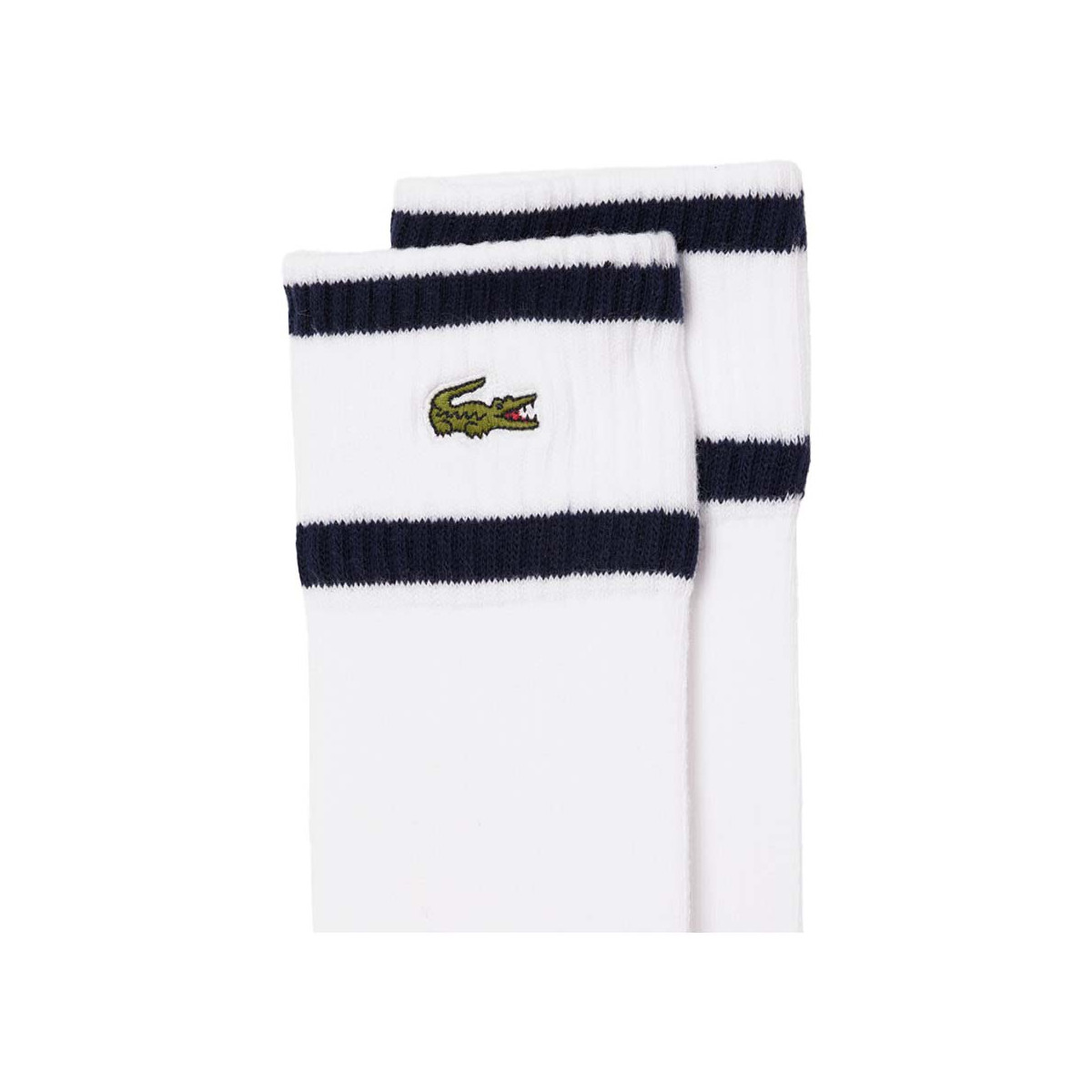 Lacoste Roland Garros Wit / Bruin Sokken