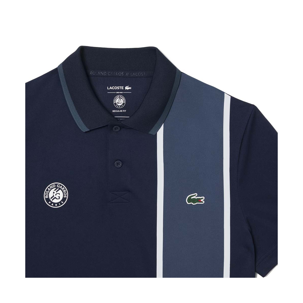 Lacoste Sport Roland Garros Marineblauw polo