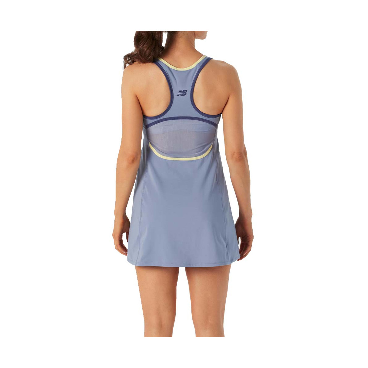 Robe New Balance Tournament Bleu gris